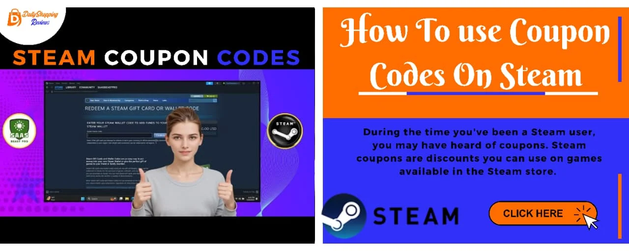 how to use coupon codes on steam